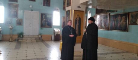 Рабочий визит Высокопреосвященнейшего Стефана архиепископа Гомельского и Жлобинского