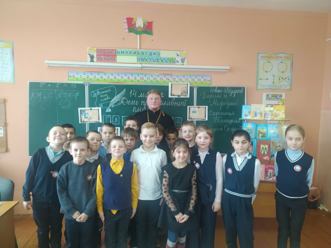 Посещение Уваровичской средней школы