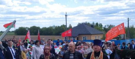 Божественная литургия в праздничные мероприятия в День Победы